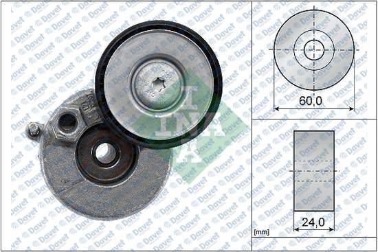 INA 534072810 V Kayis Gergi Rulmani Kutuklu Crafter 2.0tdi 2016> Man Tge 2.0tdi 2017>